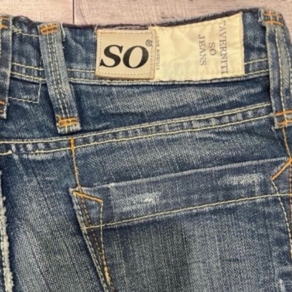 Taverniti So Jeans Designer Distressed Y2K Bootcut Premium Denim - Picture 9 of 16
